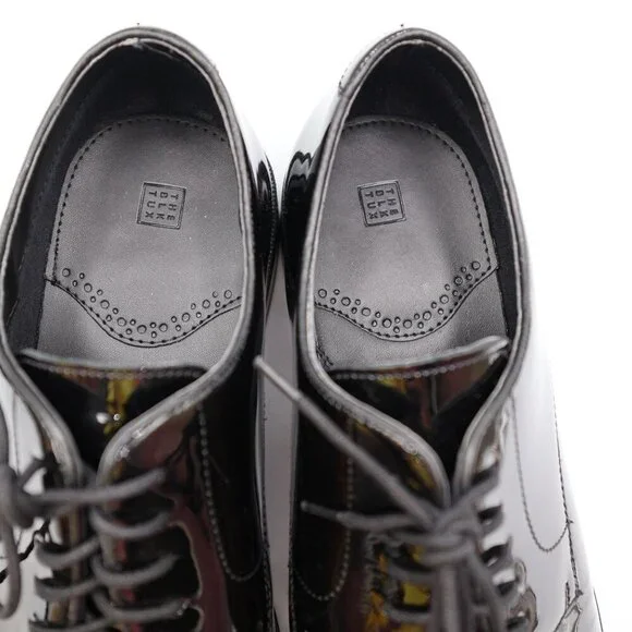 The Black Tux Black Patent Leather Shoes Men's Size 12 SH001 H - Picture 9 of 10